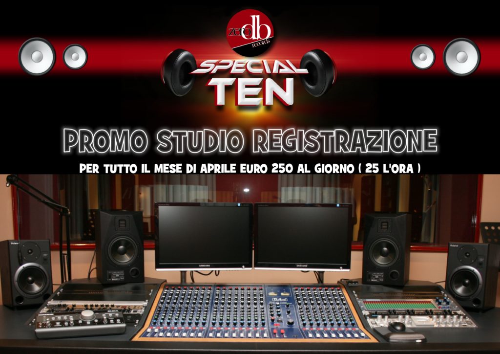 Studio Registrazione e Sale Prova Milano ZerodbRecords